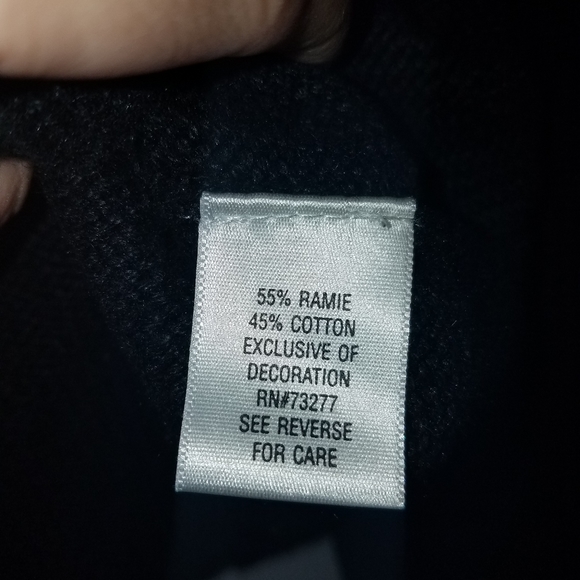 CROFT & BARROW Christmas/Holiday Zip front cardigan sweater - Picture 5 of 7